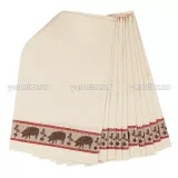 Салфетка вафельная "Ферма" 30х50 свинки Салфетка вафельная "Ферма" 30х50 свинки